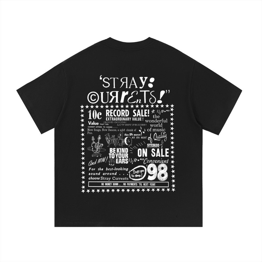 Stray Currents Newspaper T-Shirt