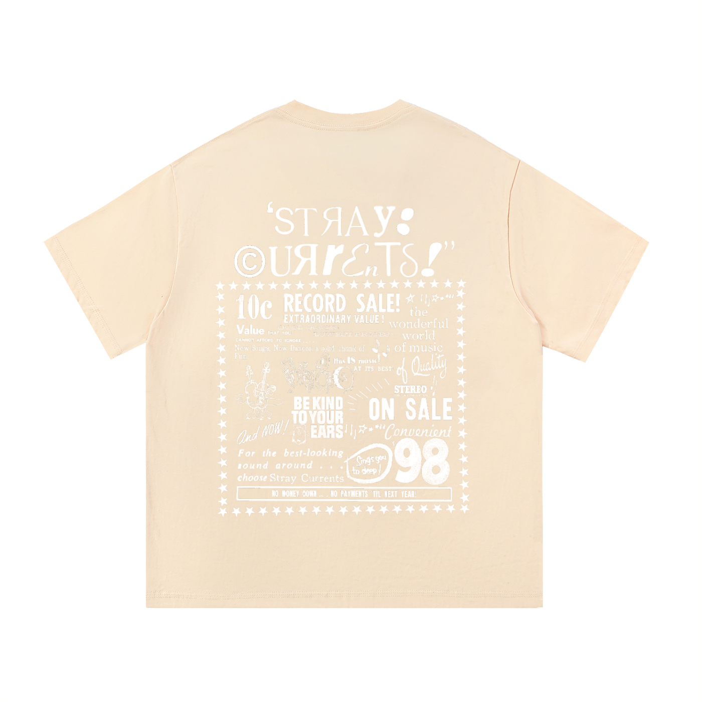 Stray Currents Newspaper T-Shirt