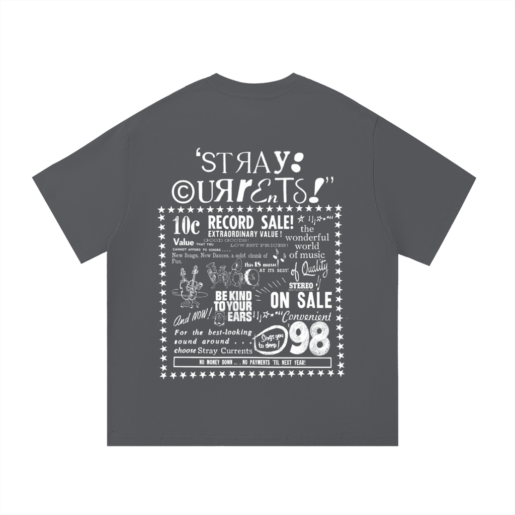 Stray Currents Newspaper T-Shirt