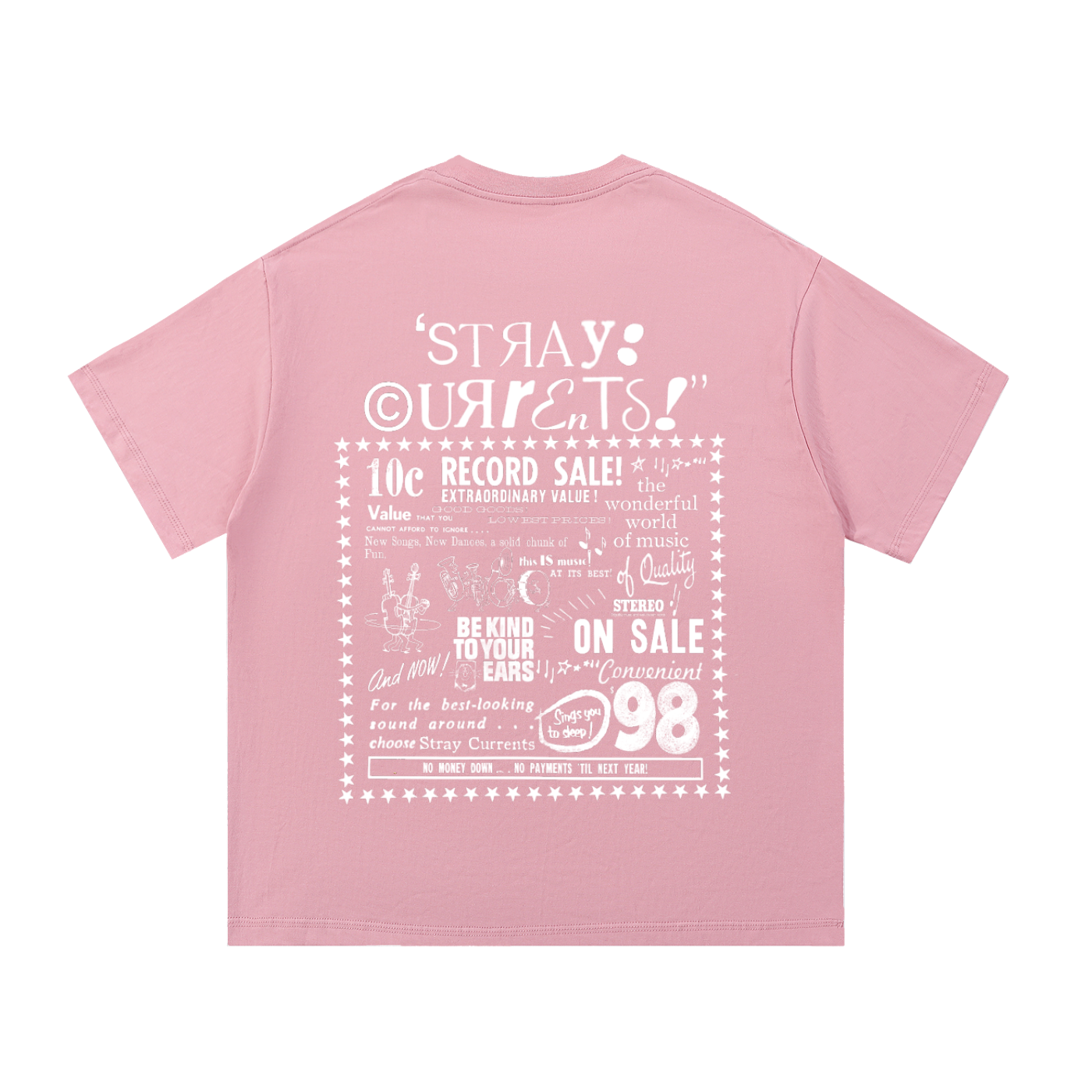 Stray Currents Newspaper T-Shirt