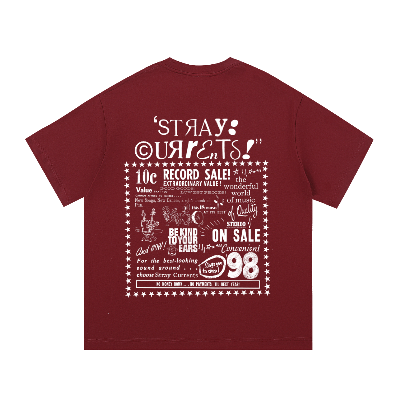 Stray Currents Newspaper T-Shirt