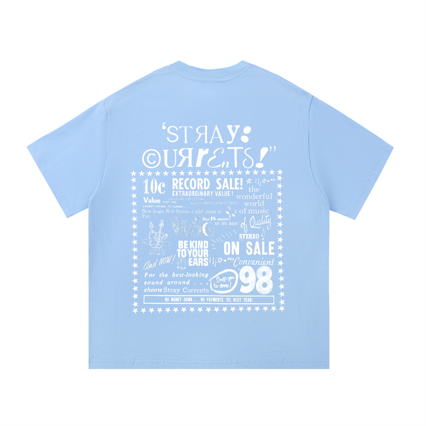 Stray Currents Newspaper T-Shirt