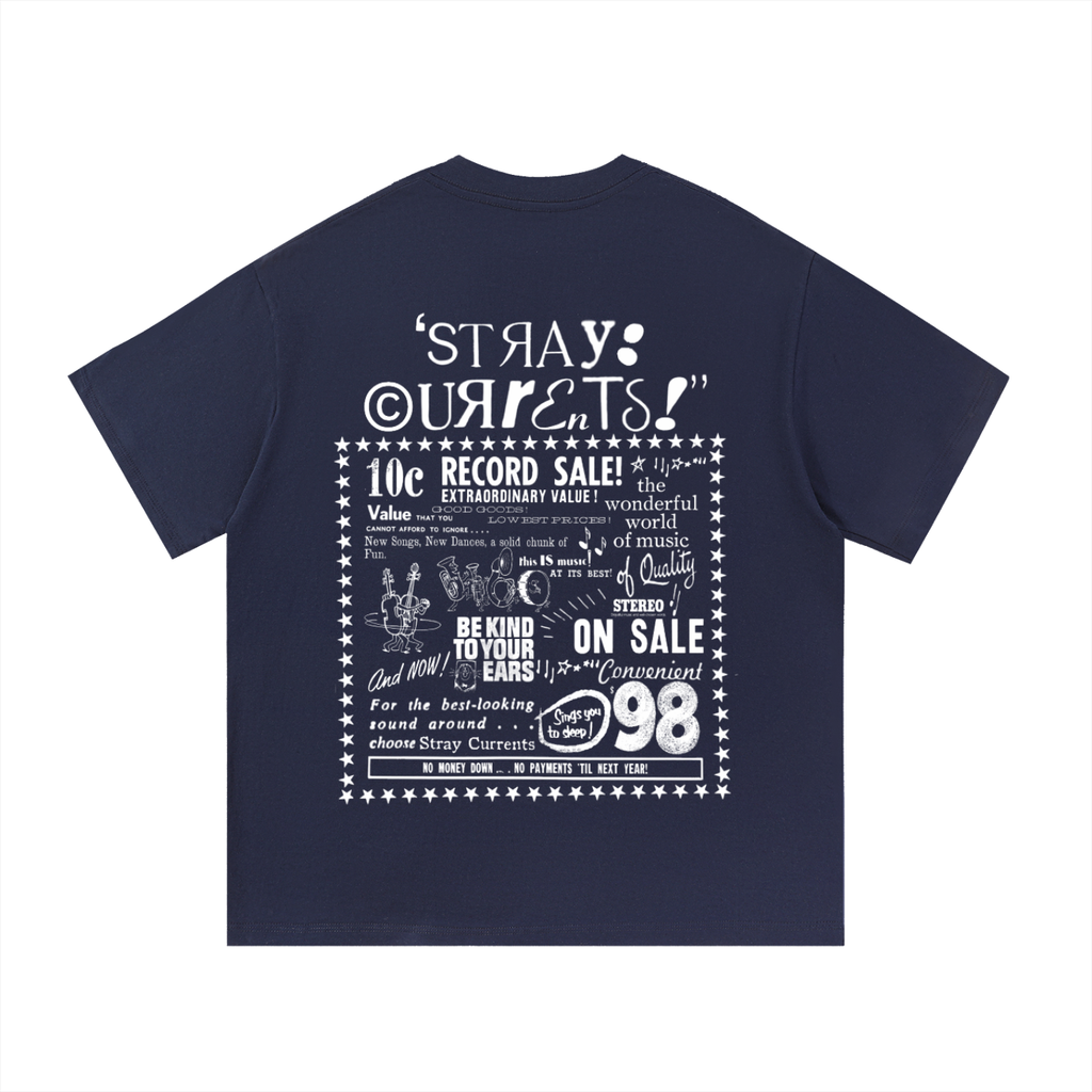 Stray Currents Newspaper T-Shirt